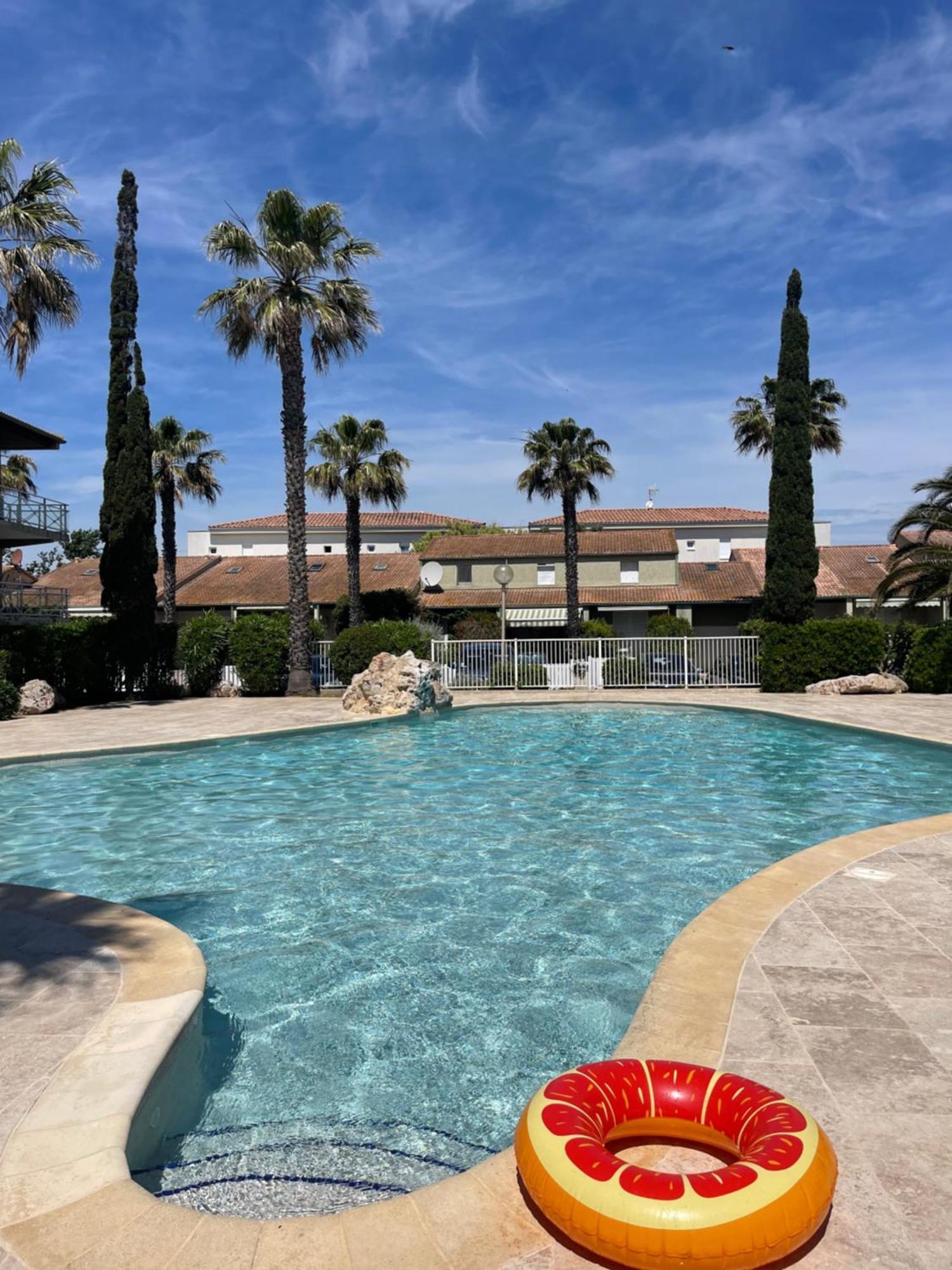 Pavillon A 400M De La Plage Avec Piscine Valras-Plage Exterior foto